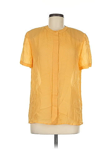 Linda Allard Ellen Tracy Short Sleeve Silk Top (view 1)