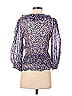 Saylor Blue 3/4 Sleeve Blouse Size S - photo 2