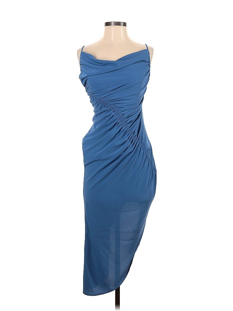Pre-owned Abercrombie & Fitch Cocktail Dress In Blue