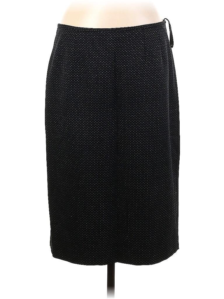 Pre-owned Evan Picone Formal Skirt In Black
