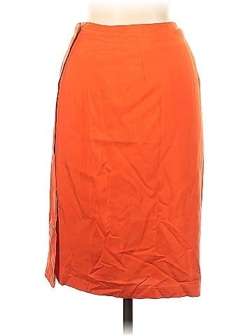 Linda Allard Ellen Tracy Silk Skirt (view 2)