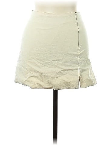 Charcoal Casual Skirt (view 1)