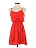 H&M Loves Coachella 100% Viscose Red Casual Dress Size 2 - photo 1
