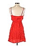 H&M Loves Coachella 100% Viscose Red Casual Dress Size 2 - photo 2