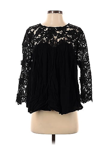 Guest Editor 3/4 Sleeve Blouse (view 1)