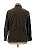 Classic Brown Green Long Sleeve Button-Down Shirt Size 1X - photo 2