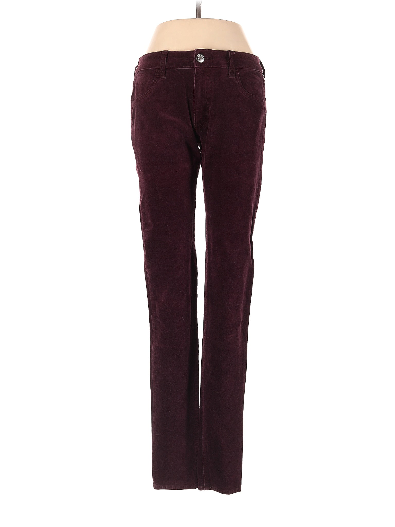 American Eagle Outfitters Burgundy Jeans Size 6 48 off ThredUp