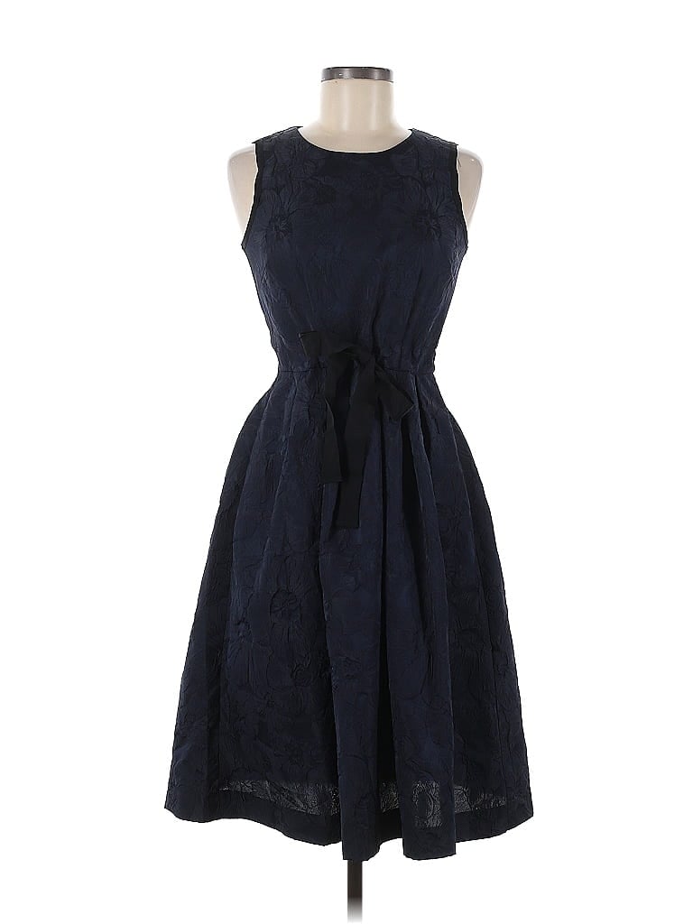 Pre-owned H&m Cocktail Dress In Blue