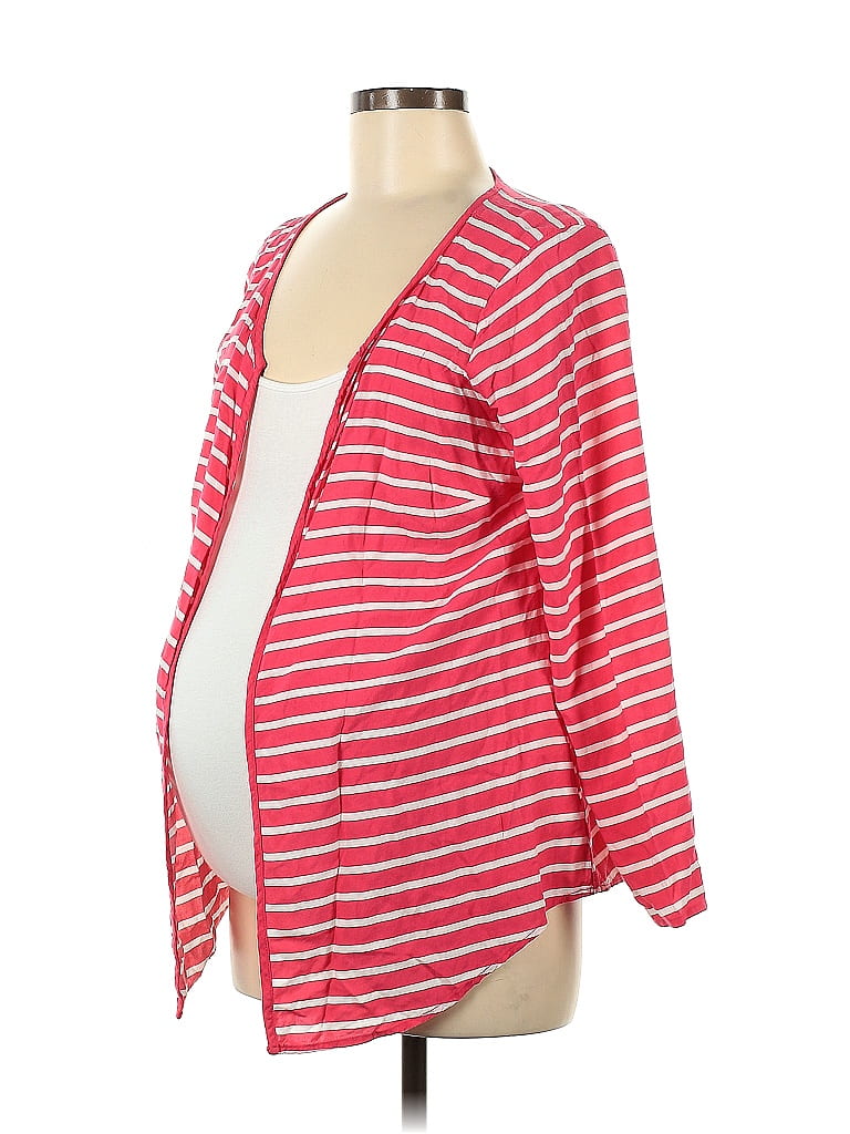 Oh Baby By Motherhood 100% Rayon Red Cardigan Size M - photo 1