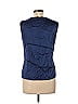 HAVEONE Blue Sleeveless Blouse Size L - photo 2