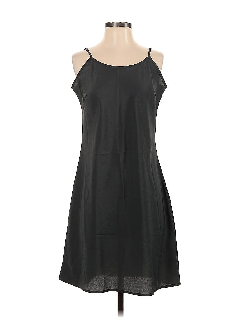 Pre-owned Nic + Zoe Casual Dress In Black