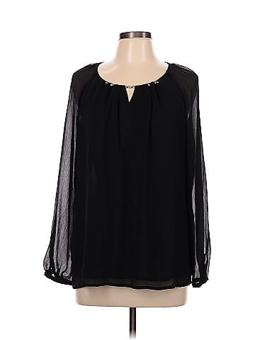 Sharagano Long Sleeve Blouse (view 1)