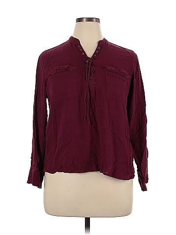Rock & Republic Long Sleeve Blouse (view 1)