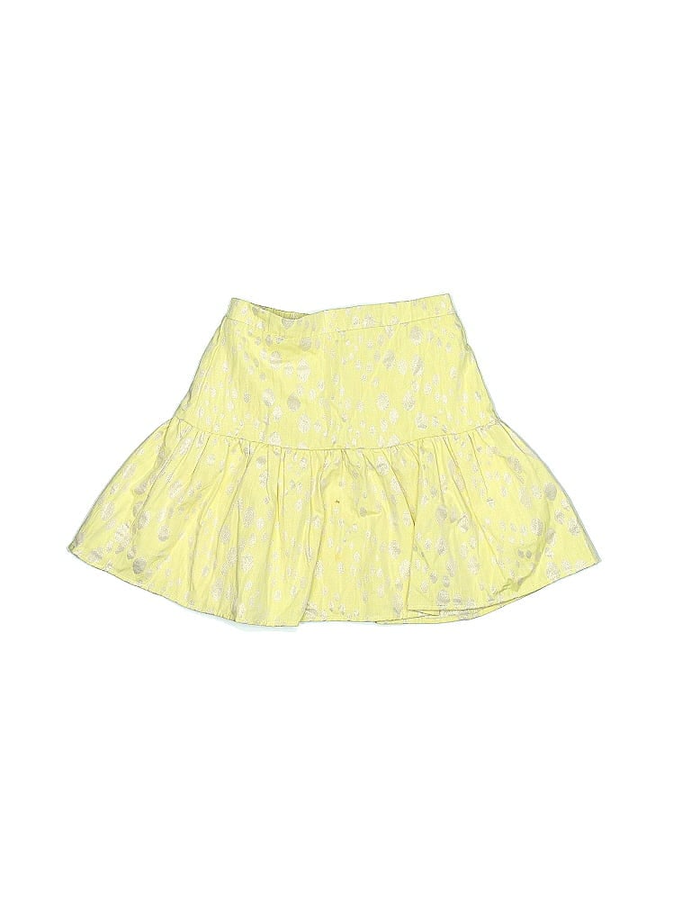 Halabaloo Paisley Yellow Skirt Size 10 - photo 1