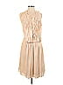 BCBGMAXAZRIA Runway 100% Silk Tan Casual Dress Size XXS - photo 1