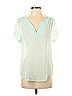 Daniel Rainn Green Short Sleeve Blouse Size 5 - photo 1