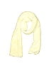 Brookstone 100% Polyester Yellow Ivory Scarf One size - photo 1