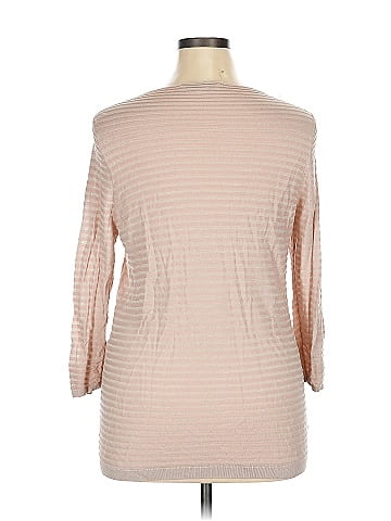 Ann Taylor LOFT 3/4 Sleeve T-Shirt (view 2)