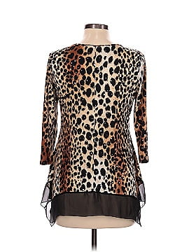 Brittany Black 3/4 Sleeve Blouse (view 2)