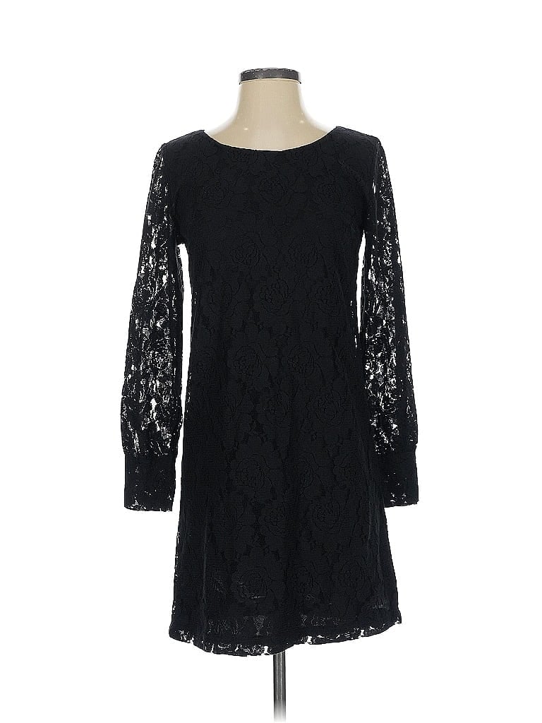 Studio Y Black Casual Dress Size S - photo 1