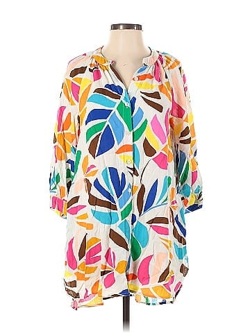 Tabitha Brown for Target 3/4 Sleeve Blouse (view 1)