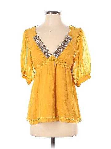 Twelfth Street by Cynthia Vincent 3/4 Sleeve Silk Top (view 1)