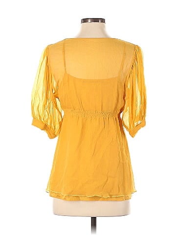 Twelfth Street by Cynthia Vincent 3/4 Sleeve Silk Top (view 2)