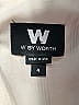 W by Worth Pink Gray Short Sleeve Blouse Size 4 - photo 6