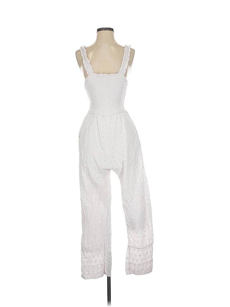 JESSICA SIMPSON Pre-owned Jumpsuit In White