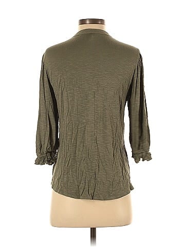 Democracy 3/4 Sleeve Button-Down Shirt (view 2)