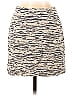 Bellevue The Label Animal Print Ivory Gray Casual Skirt Size S - photo 1