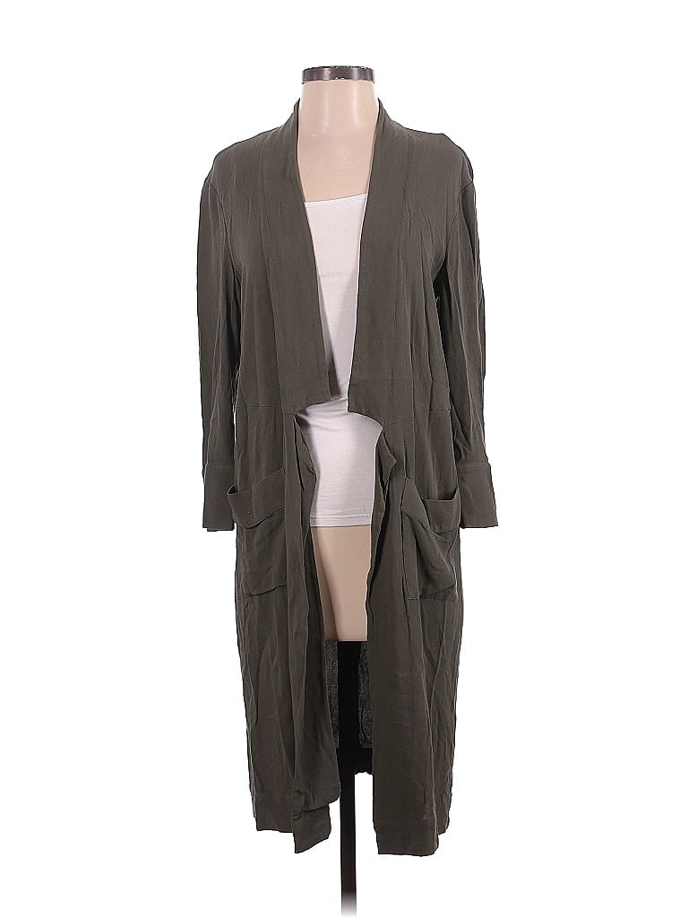 Pre-owned Chelsea28 Trenchcoat In Green