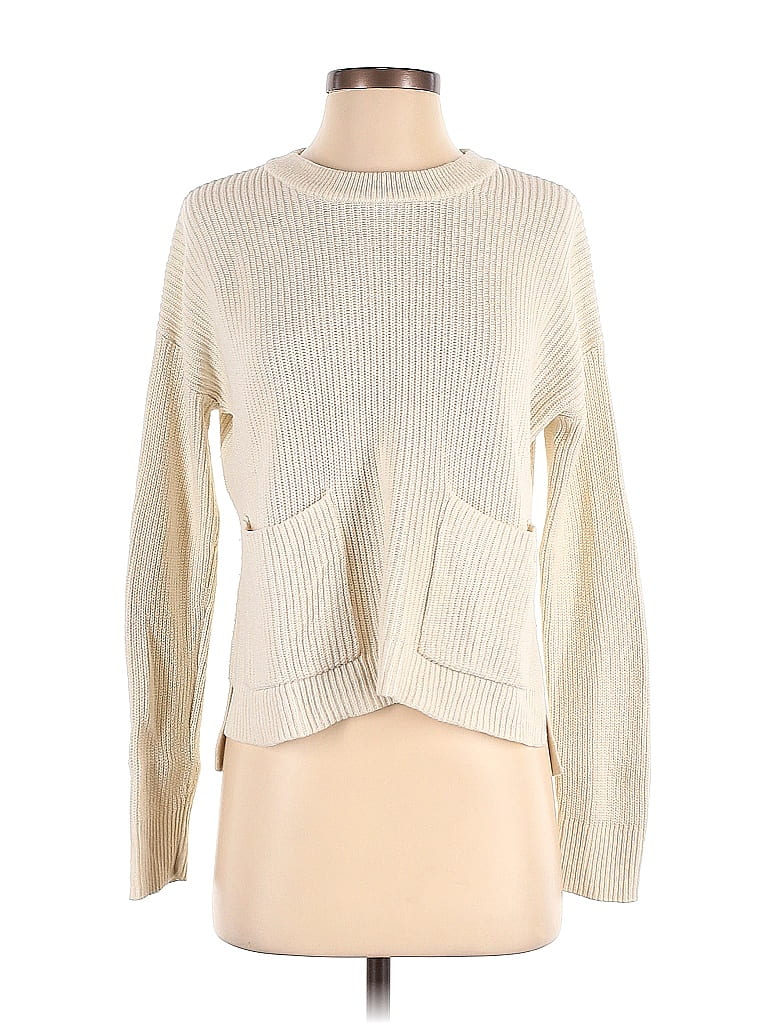 Click to view more detailed imagery on our partner's website Pre-owned Madewell Pullover Sweater In White