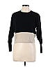 Sonia Rykiel Color Block Black Pullover Sweater Size L (estimated) - photo 1