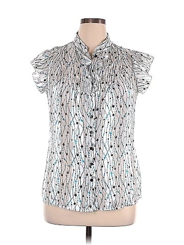 Maurices Short Sleeve Blouse (view 1)