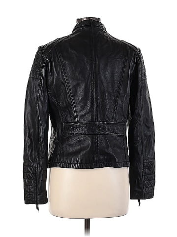 MICHAEL Michael Kors Leather Jacket (view 2)