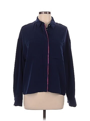 En Thread Long Sleeve Blouse (view 1)