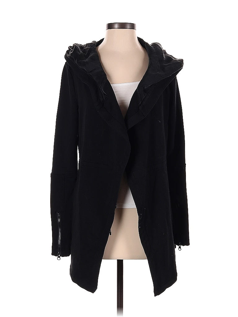 Blanc Noir Black Coat Size S 76 off ThredUp