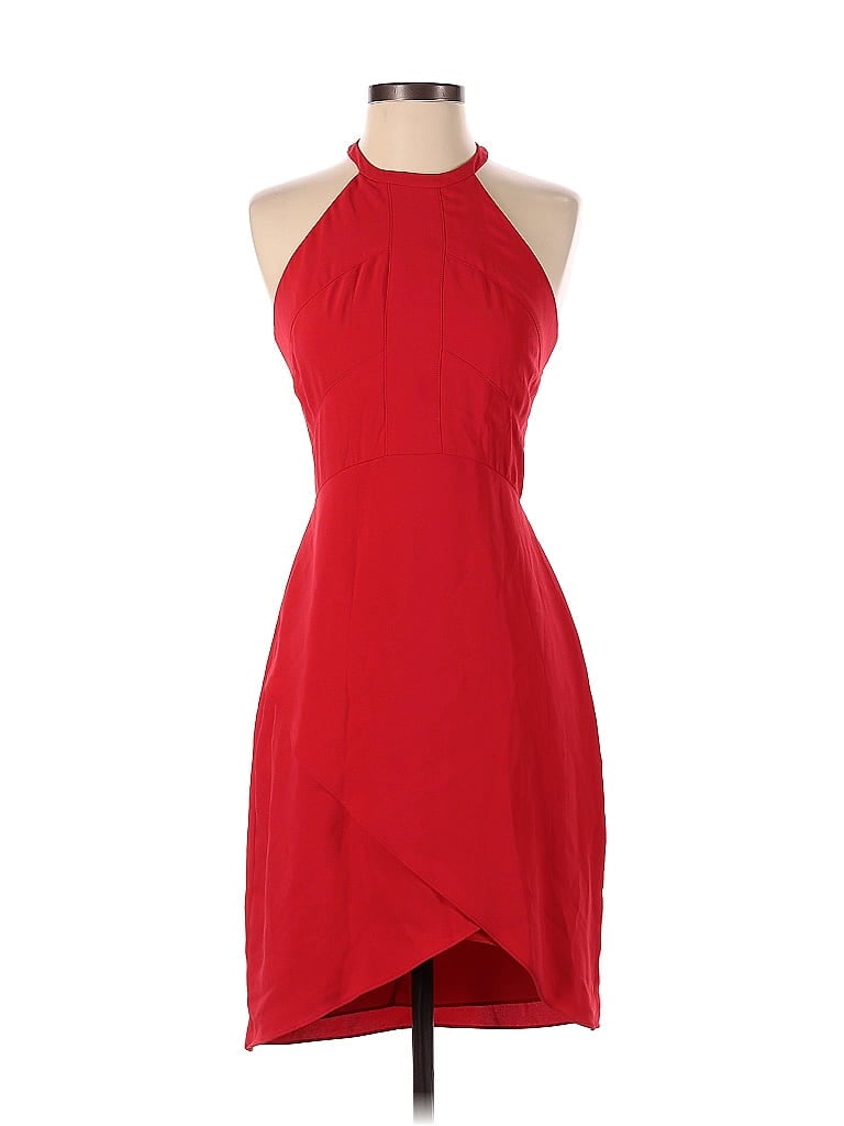 Pre-owned Amanda Uprichard Cocktail Dress In Red