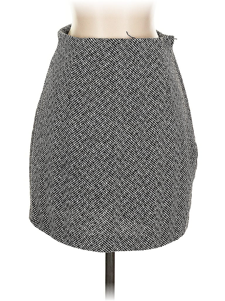 Click to view more detailed imagery on our partner's website Pre-owned H&m Formal Skirt In Gray