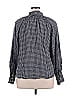 J.Crew Checkered-gingham Black Long Sleeve Button-Down Shirt Size 14 - photo 2