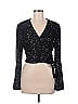 ML Monique Lhuillier 100% Polyester Black Blazer Size M - photo 1
