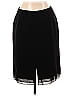 DressBarn 100% Polyester Solid Black Formal Skirt Size 10 - photo 2
