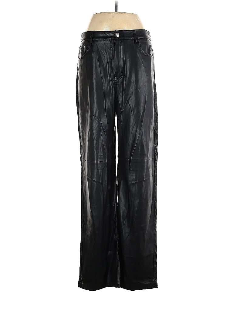 Pre-owned Mng Faux Leather Pants