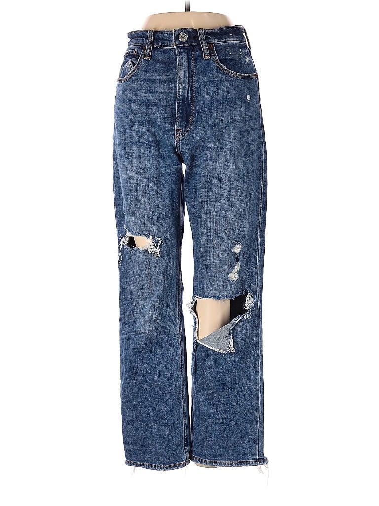 Pre-owned Abercrombie & Fitch Jeans In Blue