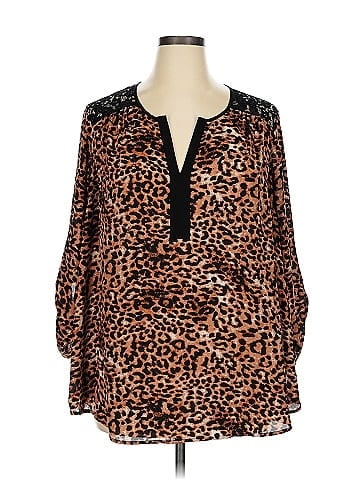 Signature Studio 3/4 Sleeve Blouse (view 1)