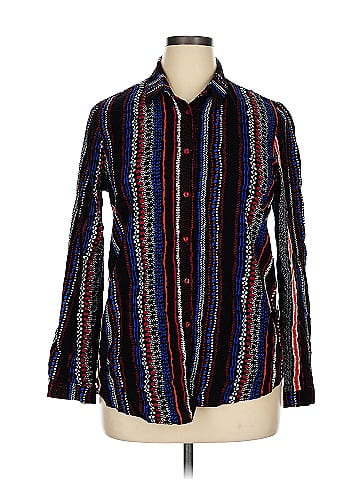 Big Dart Long Sleeve Button-Down Shirt (view 1)