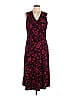 Ann Taylor Paisley Burgundy Cocktail Dress Size 12 - photo 1