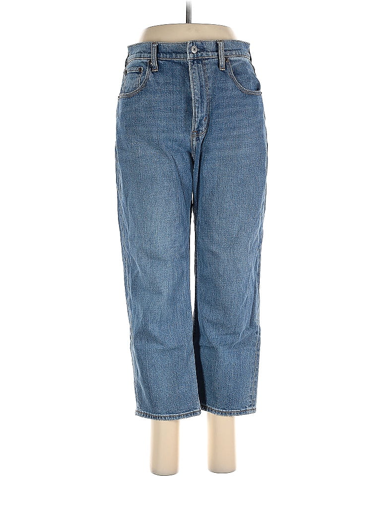 Abercrombie & Fitch Chevronherringbone Blue Jeans 29 Waist 66 off ThredUp