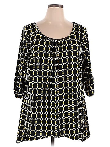 I.N. Studio 3/4 Sleeve Top (view 1)